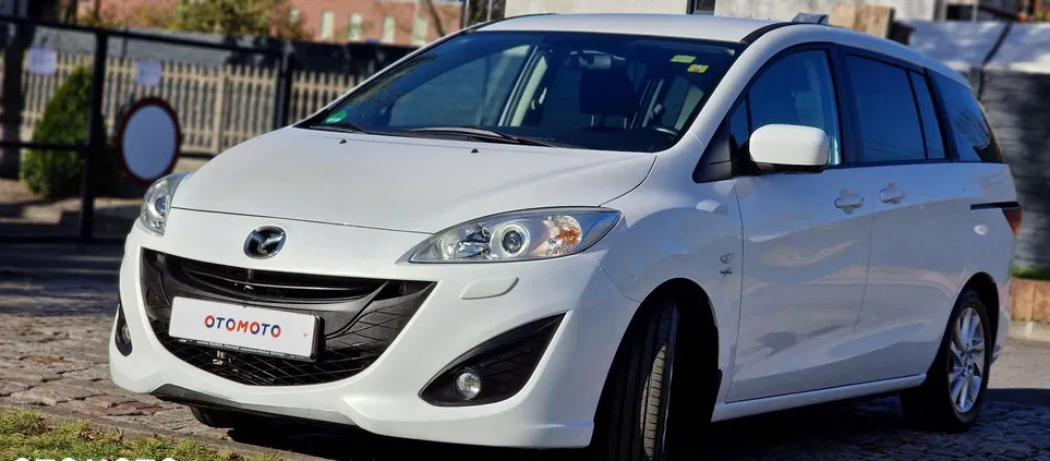 śląskie Mazda 5 cena 25800 przebieg: 158000, rok produkcji 2011 z Zabrze